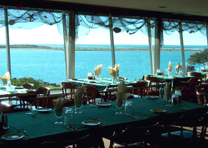 View from the Restaurant/Lounge at the Ship Ashore Resort 
