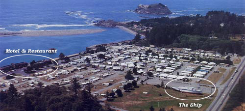 The Ship Ashore Resort in Smith River, California